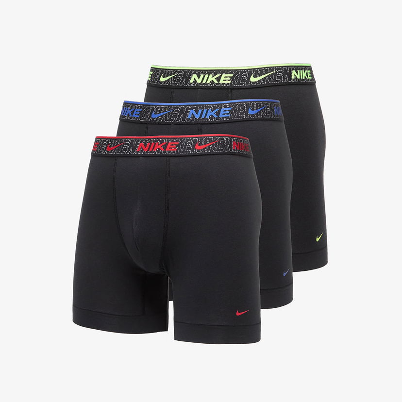 Боксерки Nike Boxer Brief 3-Pack Multicolor Черно | 0000KE1007-JV7