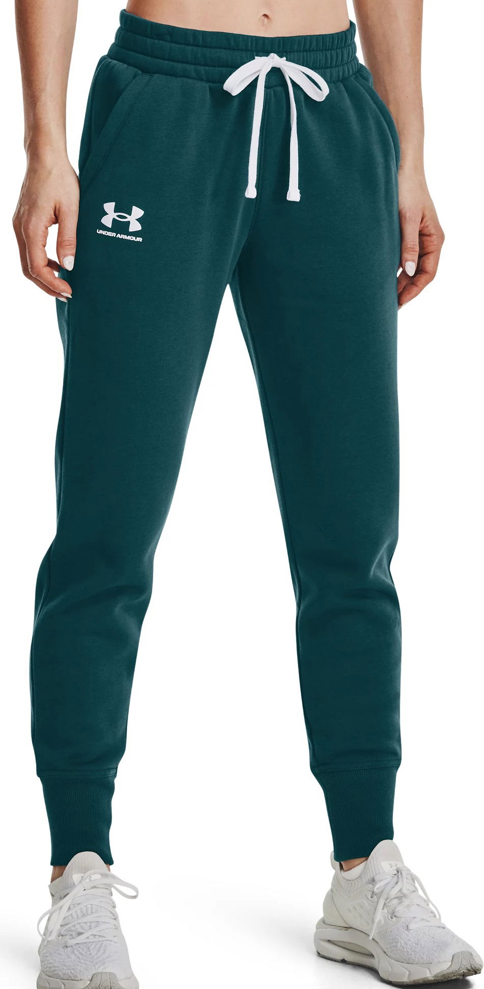 Спортни панталони Under Armour Rival Зелено | 1356416-716, 0