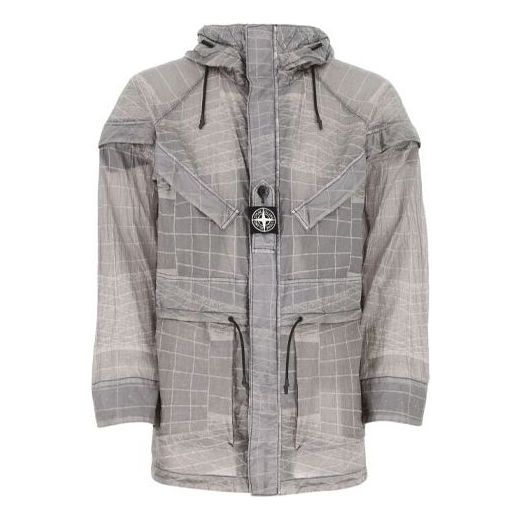 Ветровка Stone Island Reflective Windbreaker Сиво | 741542999-V0063