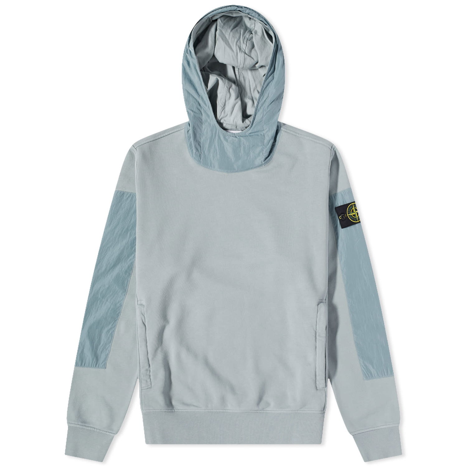 Суитчър Stone Island Nylon Hoodie Синьо | 781563854-V0041, 0