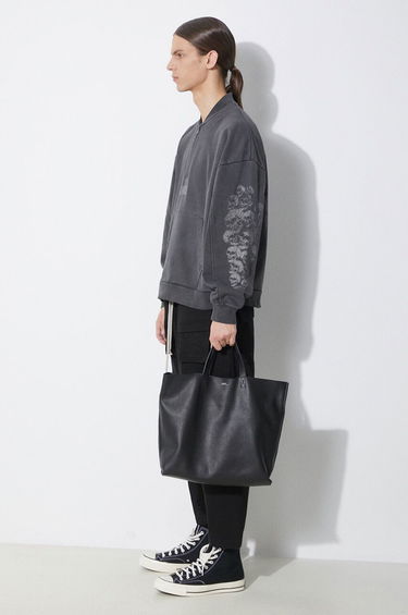 Карго панталони Rick Owens Woven Pants Creatch Cargo Cropped Drawstring Trousers Черно | DU01D1371.CB.09, 1