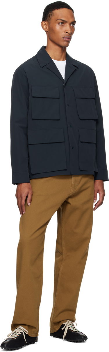 Риза NORSE PROJECTS Norse Projects Mads Travel Light Overshirt Тъмно синьо | N50-0269, 3