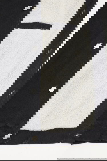 Палта Aries Oversize Sherpa Denim Car Coat Черно | AR7120004, 5