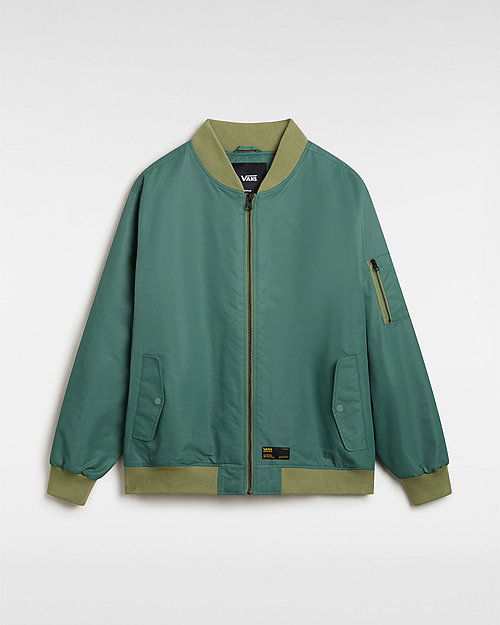 Яке бомбър Vans Copley Bomber Jacket Зелено | VN000HMQ1CI, 0