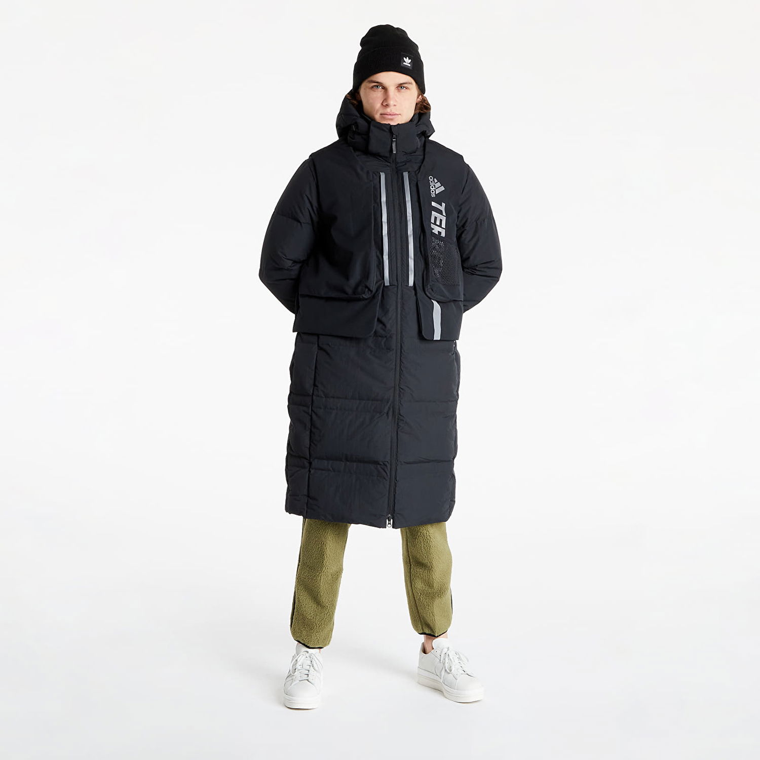 Парка adidas Performance Long Down Jacket Черно | H13853, 1