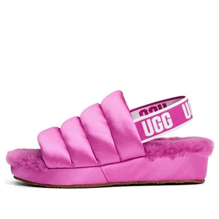 Кецове и обувки UGG Fluff Slide Розово | 1106875-FUS, 0