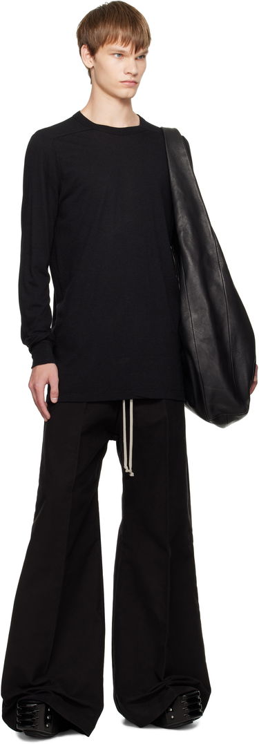 Тениска Rick Owens Rick Owens Concordians Level Long Sleeve T-Shirt Черно | RU02E1266 JR, 3