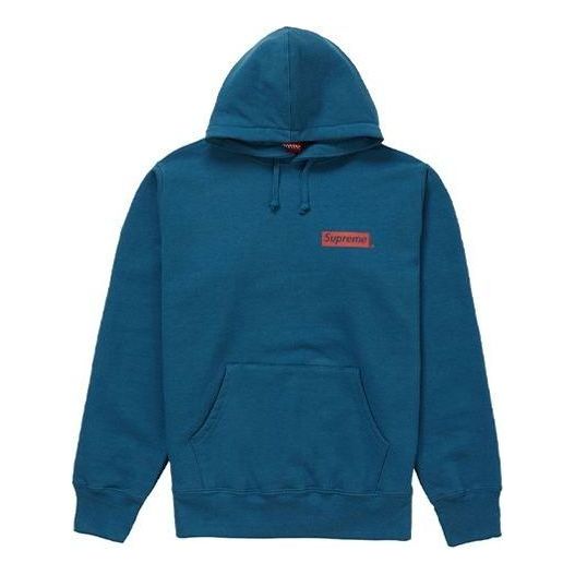 Суитчър Supreme Stop Crying Hooded Sweatshirt Синьо | SUP-FW19-10628