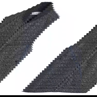 Жилетка Stone Island Crinkle Reps Quilted-TC Vest, Size Large Тъмно синьо | K2S15G100005-V0026, 0