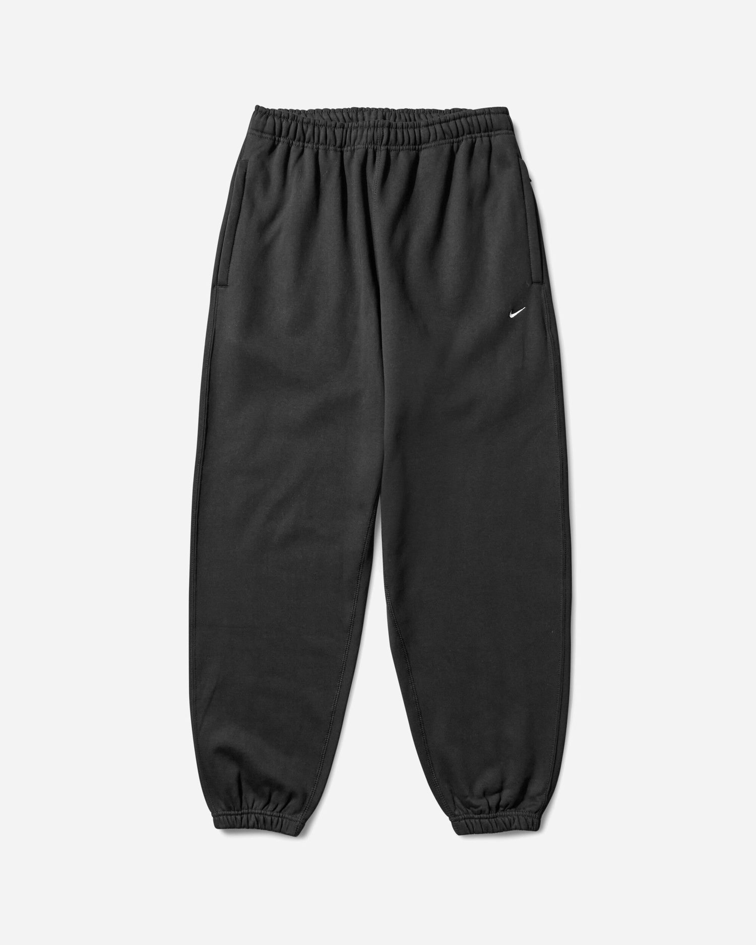 Спортни панталони Nike Solo Swoosh Cuffed Fleece Pants Черно | HV1088-010, 1