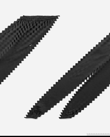 Спортни панталони Nike Solo Swoosh Cuffed Fleece Pants Черно | HV1088-010, 1