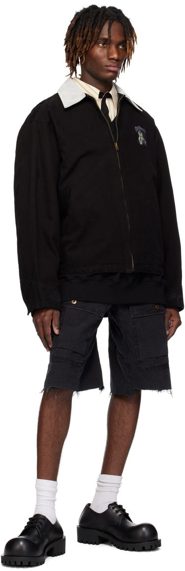 Яке We11done We11done Punk Teddy Work Jacket Черно | WD-JK0-25-040-U-BK, 3