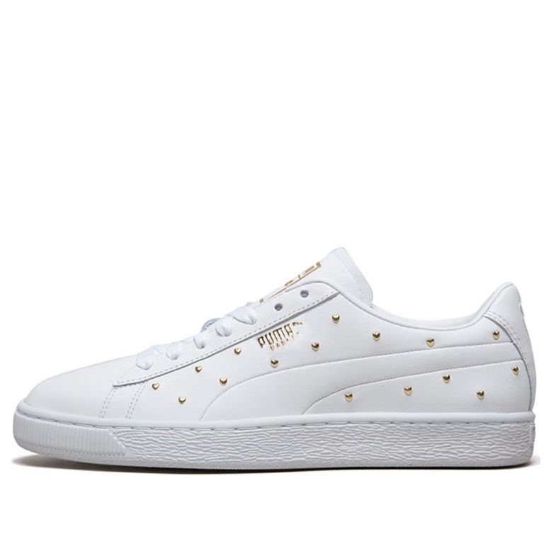 Кецове и обувки Puma Basket Studs Бяло | 369298-01