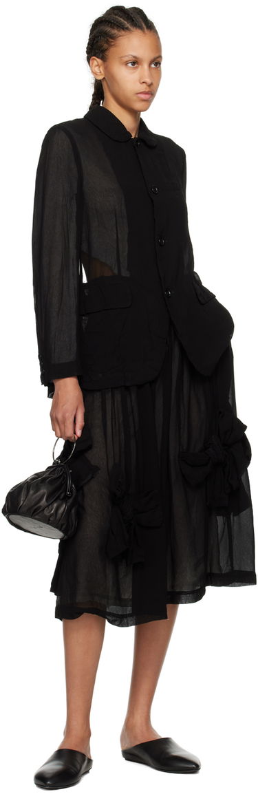 Яке Comme des Garçons Comme des Garçons Peter Pan Collar Jacket Черно | RM-J016-051, 3