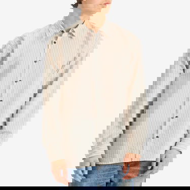 Риза Dries Van Noten Croom Stripe Long Sleeve Shirt Бежово | 251-020732-1524-800, 2