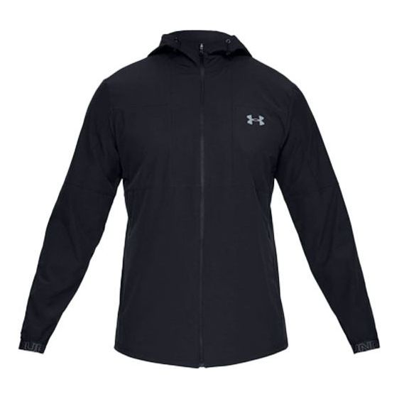 Ветровка Under Armour Woven Full Zip Jacket Черно | 1345725-001, 0
