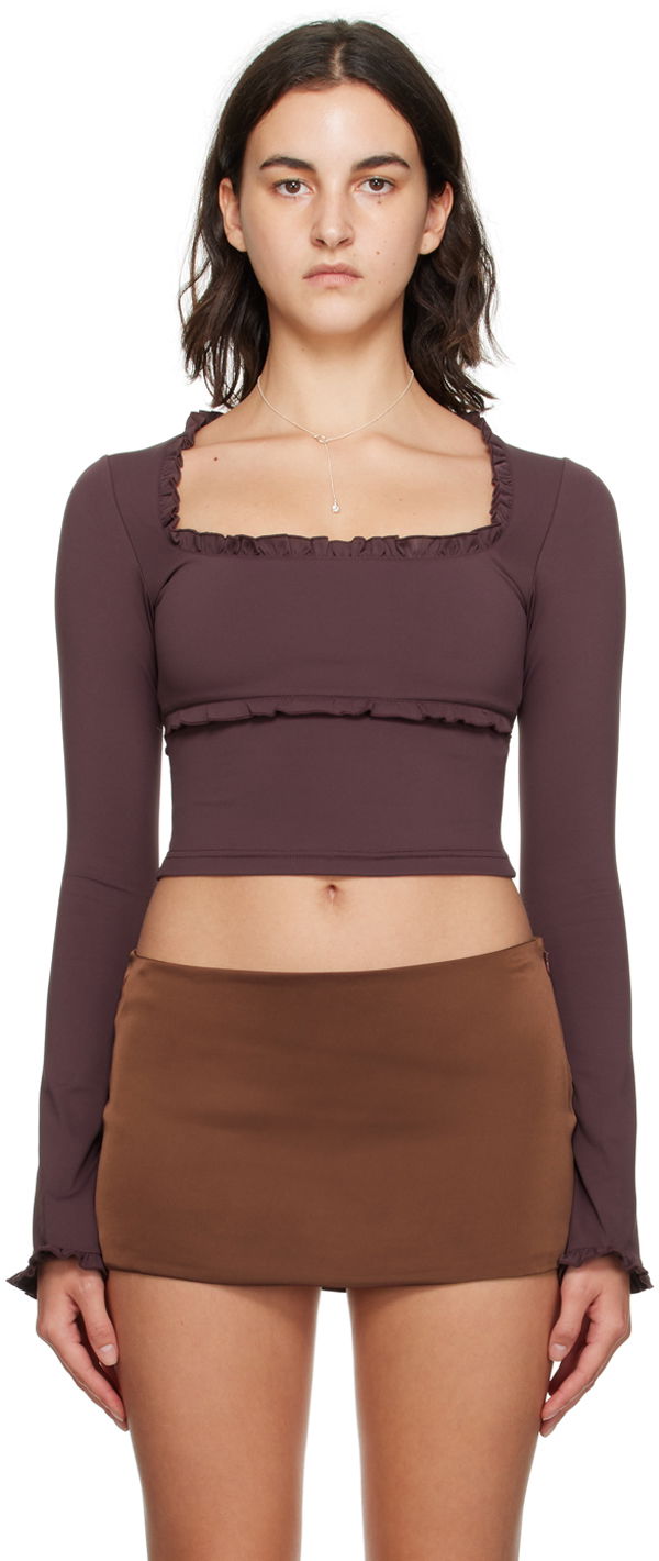 Guizio Fleur Long Sleeve Top