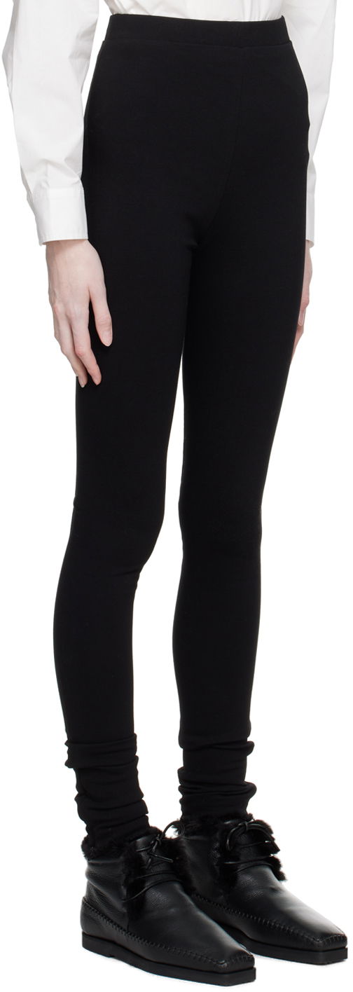 Клинове TOTEME Zip Leggings Черно | 211-238-774, 1