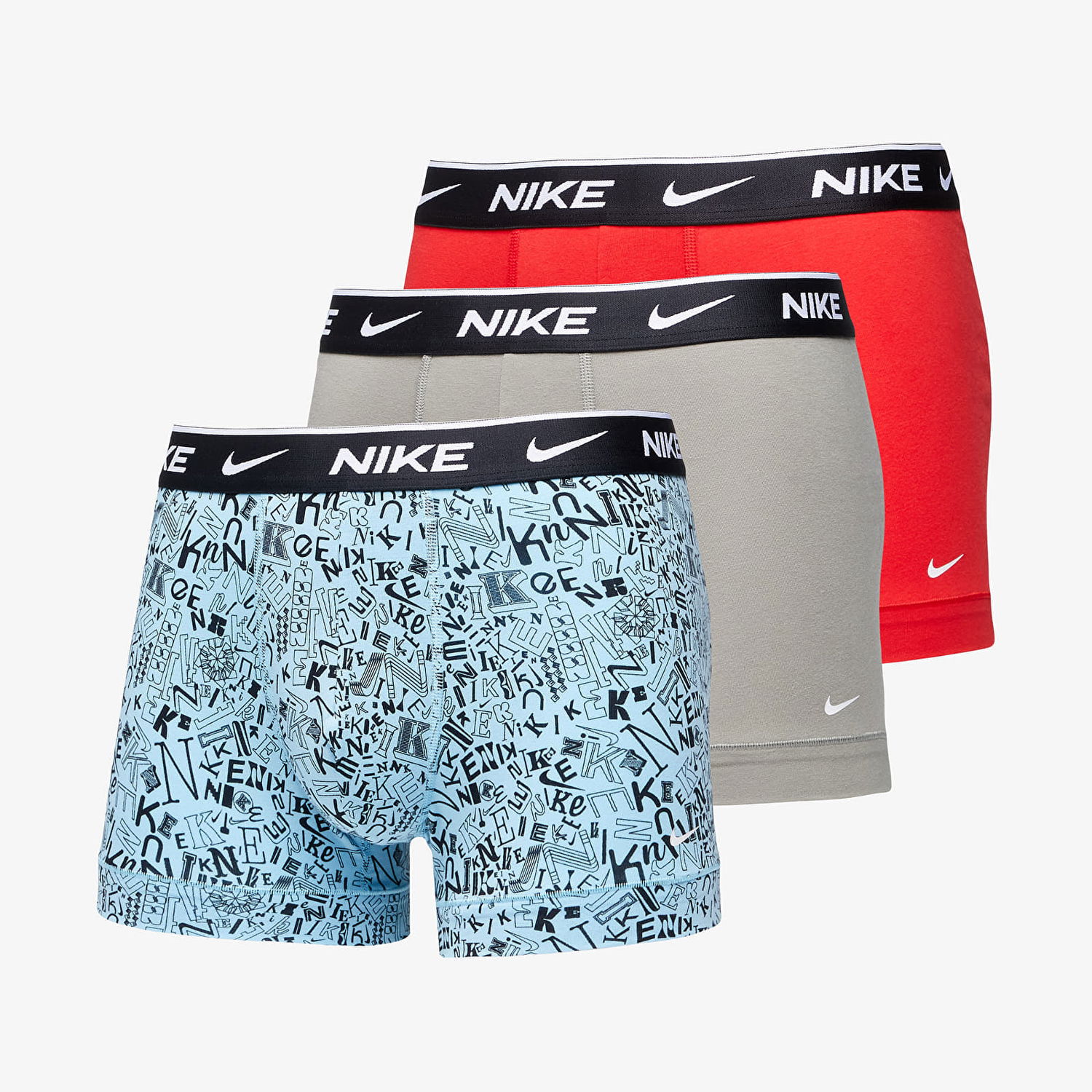 Бельо и чорапи Nike Dri-FIT Cotton Stretch Boxer 3-Pack Многоцветен | 000PKE1008-472, 0