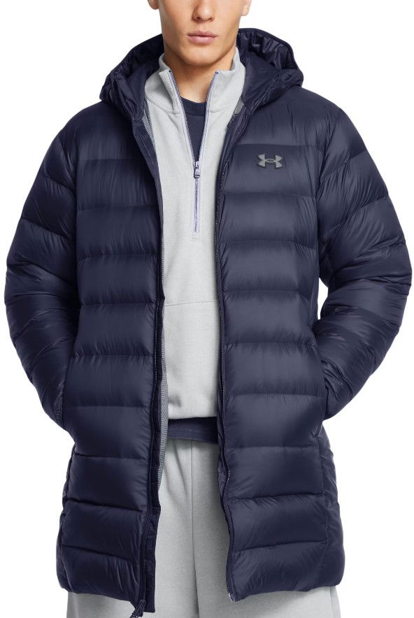 Пухо яке Under Armour Legend Down Parka Hooded Jacket Тъмно синьо | 1385839-410, 0