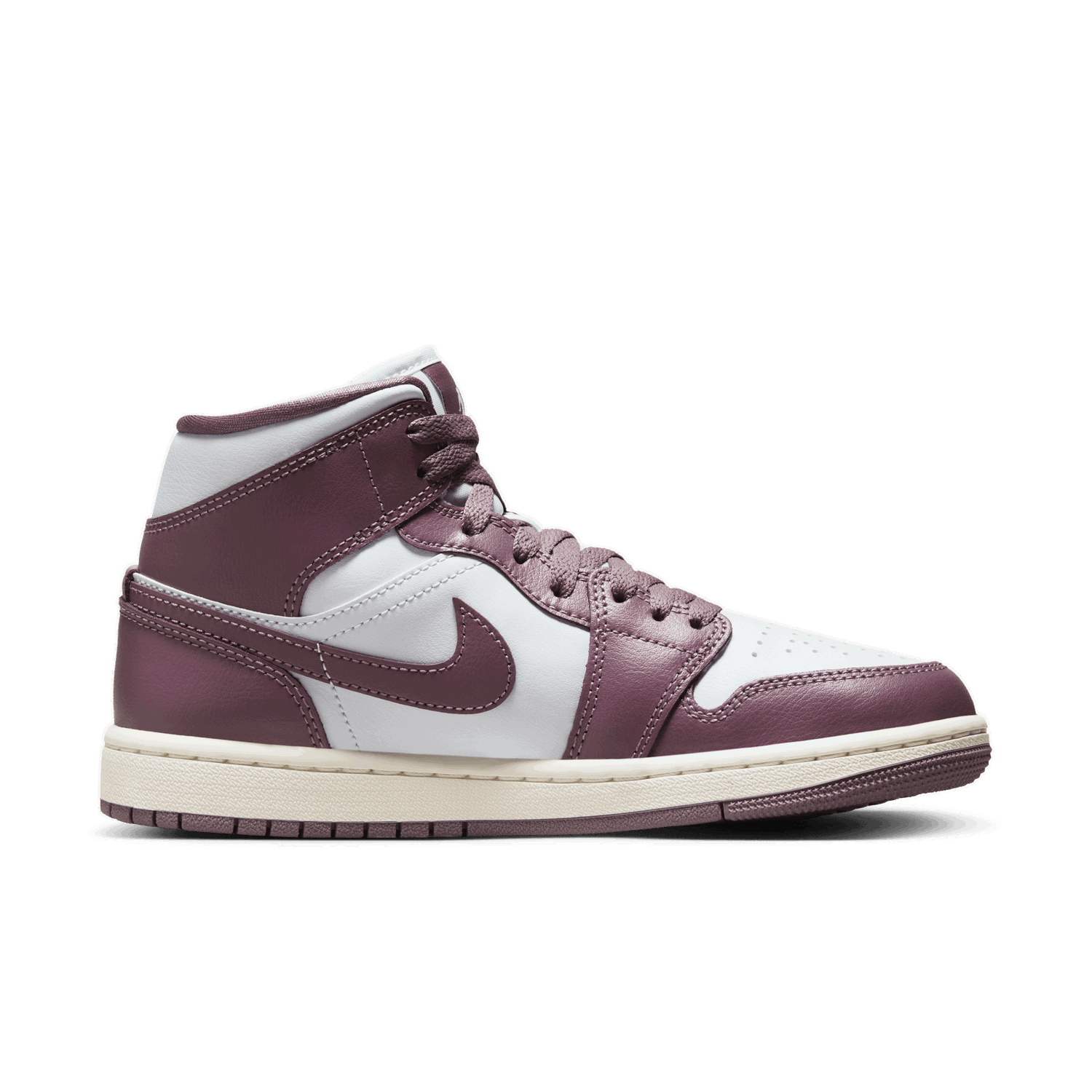 Кецове и обувки Jordan Air Jordan 1 Mid "Purple & White" Лилаво | BQ6472-050, 1