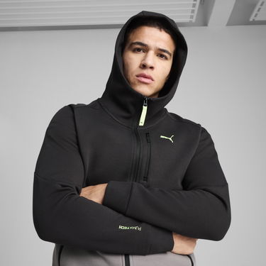 Суитчър Puma PUMATECH Men's Full-Zip Hoodie Сиво | 629674_79, 1