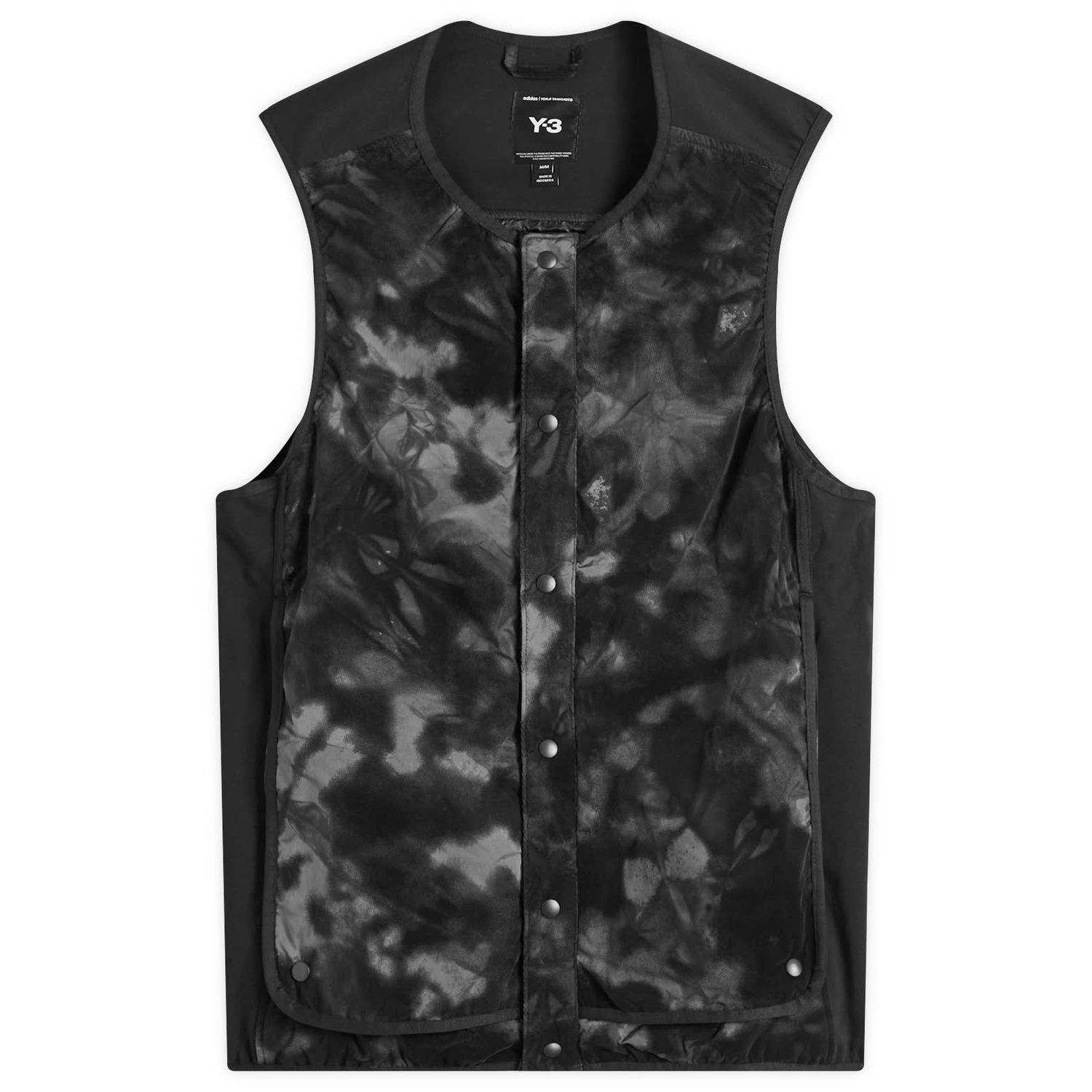 Жилетка Y-3 Flock Nylon Shell Crew Vest Сиво | JI5647, 0