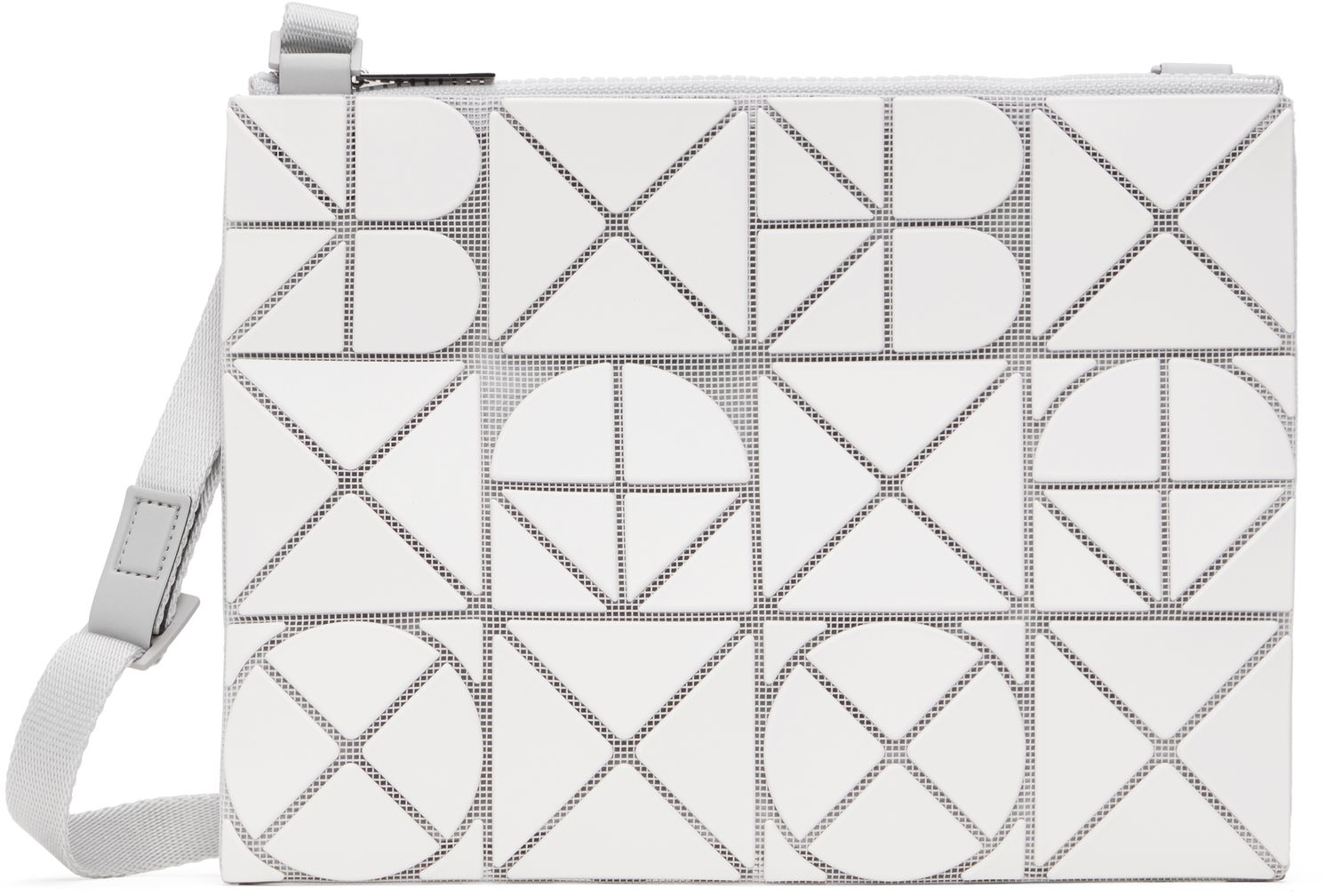 Чанта през рамо BAO BAO ISSEY MIYAKE ISSEY MIYAKE Font Crossbody Bag Бяло | BB56AG841, 0