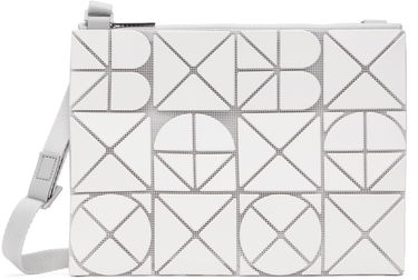 Чанта през рамо BAO BAO ISSEY MIYAKE ISSEY MIYAKE Font Crossbody Bag Бяло | BB56AG841, 0