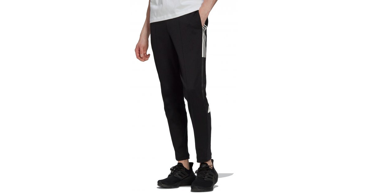 Спортни панталони adidas Performance 3-Stripes Cuffed Черно | hg2064, 1