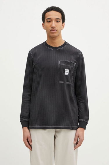 Тениска adidas Originals adidas Originals Wabash Long Sleeve T-Shirt Черно | JP4479, 0