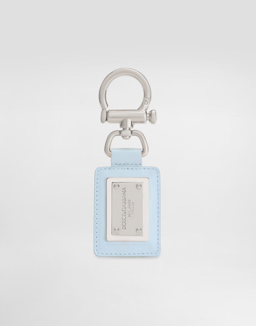 Ключодържатели Dolce & Gabbana Dolce & Gabbana Smooth Calfskin Keyring Синьо | BP3439AV89380604