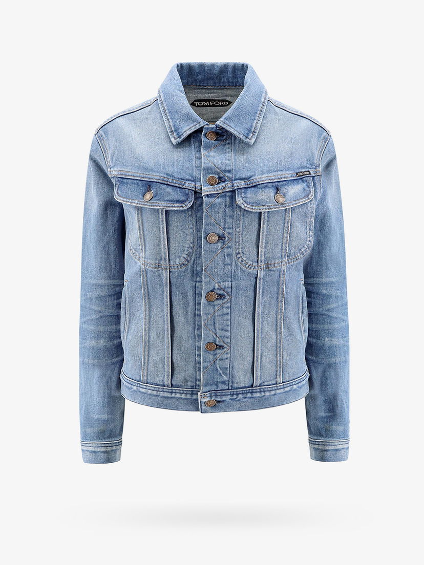 Яке Tom Ford Denim Jacket Синьо | DJI001DMC049F24HB414