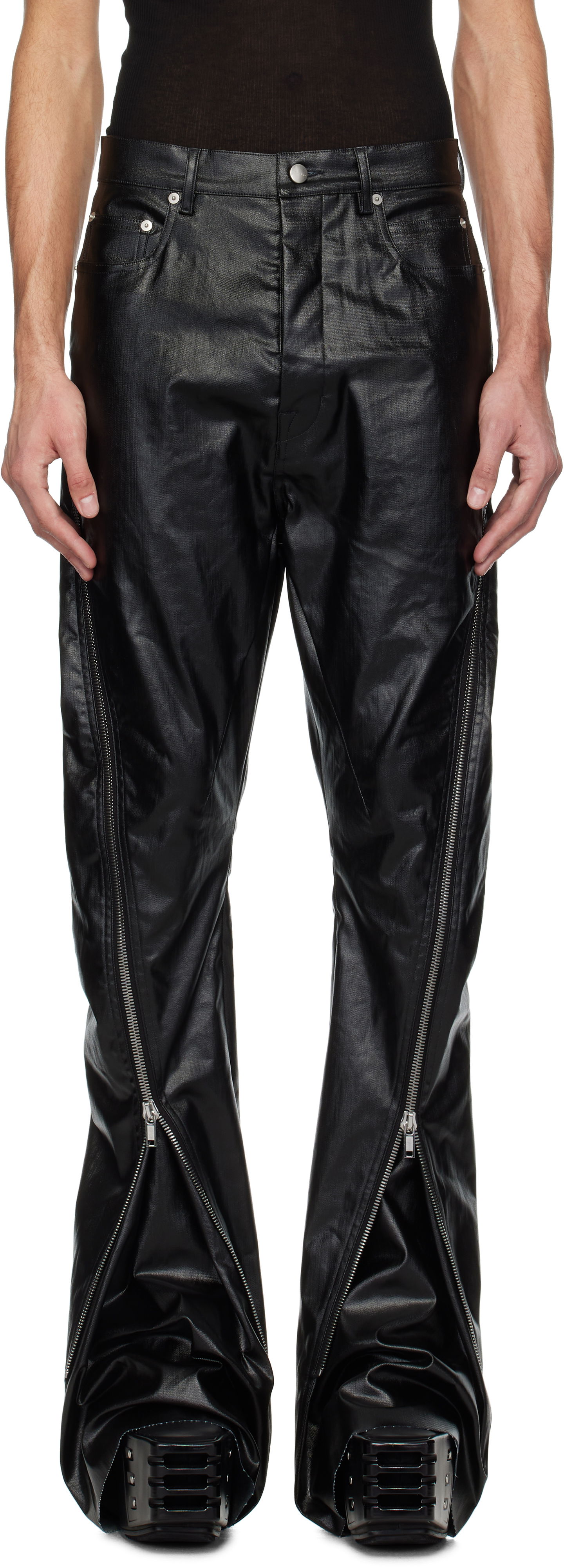 Панталони Rick Owens Rick Owens Hollywood Bolan Banana Pants Черно | RU01E5343 SCT, 0