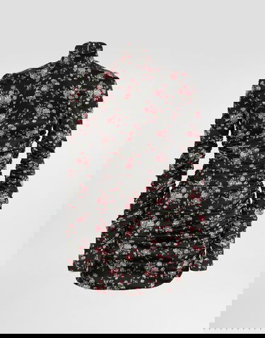 Pокля Dolce & Gabbana Dolce & Gabbana Vintage Rose-print Draped Dress Многоцветен | F60G3TFSA8HHN5XQ, 0