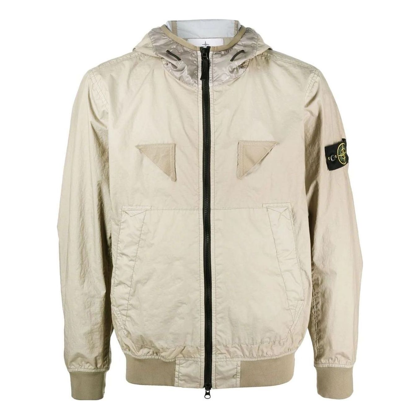 Яке бомбър Stone Island Stone Island Membrana 3L TC Hooded Jacket Бежово | 781540723-V0092, 0