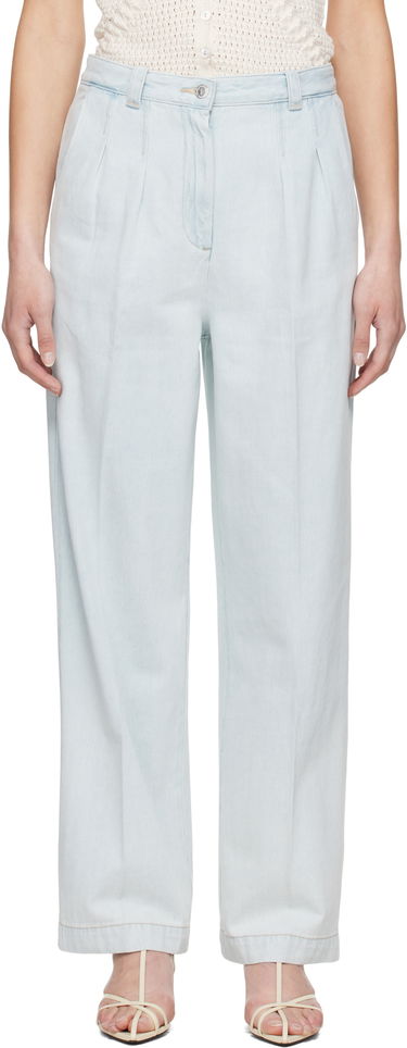 Панталони A.P.C. A.P.C. Tressie Wide Leg Jeans Синьо | COHHJ-F08398, 0