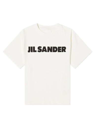 Тениска Jil Sander Logo Tee Бяло | J21GC0001-J45148-102