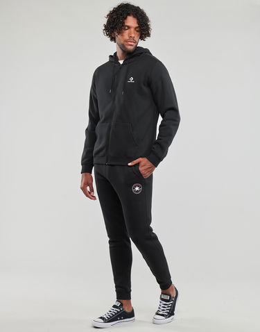 Суитчър Converse GO-TO EMBROIDERED STAR CHEVRON FULL-ZIP HOODIE Черно | 10024511-A01, 2
