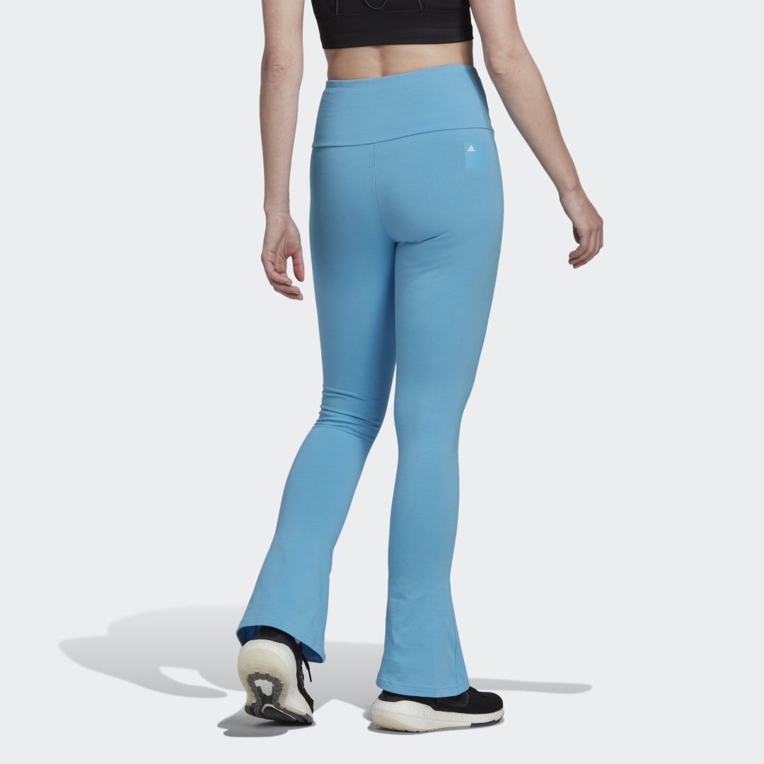 Клинове adidas Performance High-Waist Leggings Тюркоазено | HN4696, 1