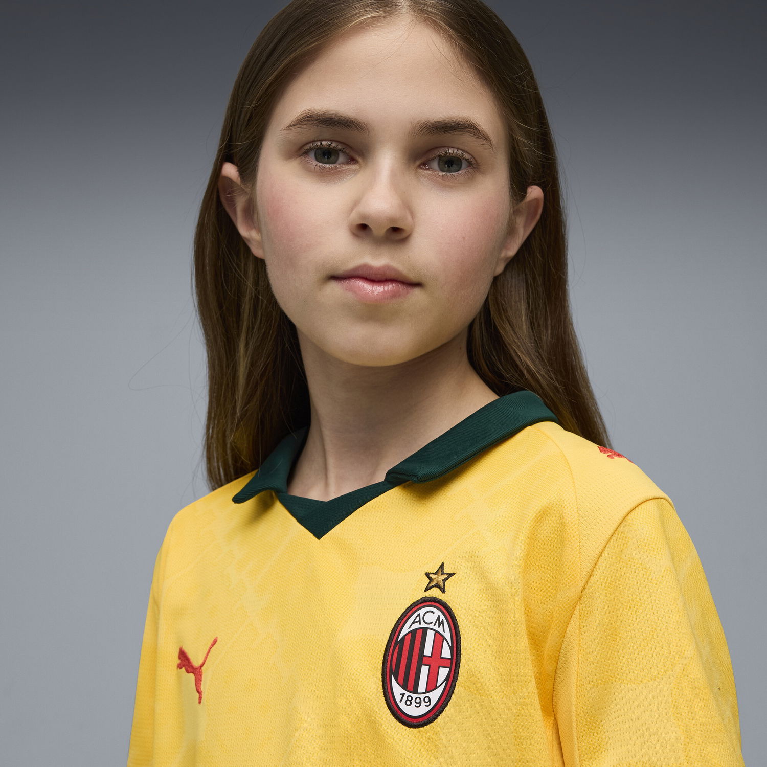 Фланелка Puma AC Milan Third Kit Jersey 25/26 Жълто | 779981_03, 1