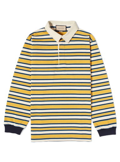 Риза Gucci Stripe Rugby Shirt "Multi" Бежово | 758531-XJFX3-7218