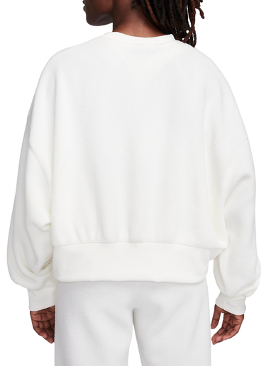 Суитчър Nike NSW PLSH MOD CROP CREW Бяло | dq6844-133, 1