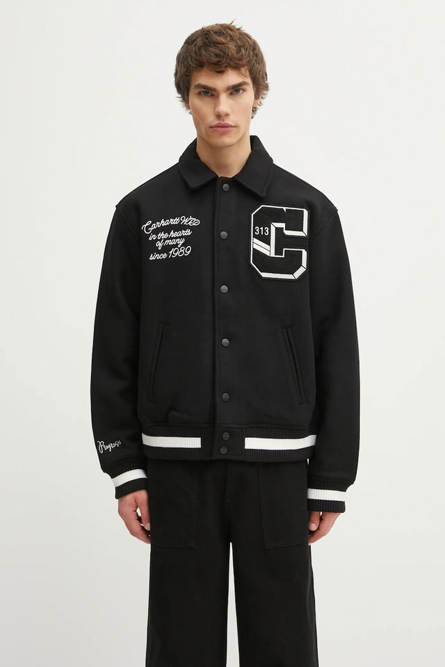 World Class Varsity Wool Blend Jacket