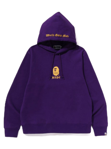Суитчър BAPE A Bathing Ape Pullover Hoodie Лилаво | 1J30-114-011