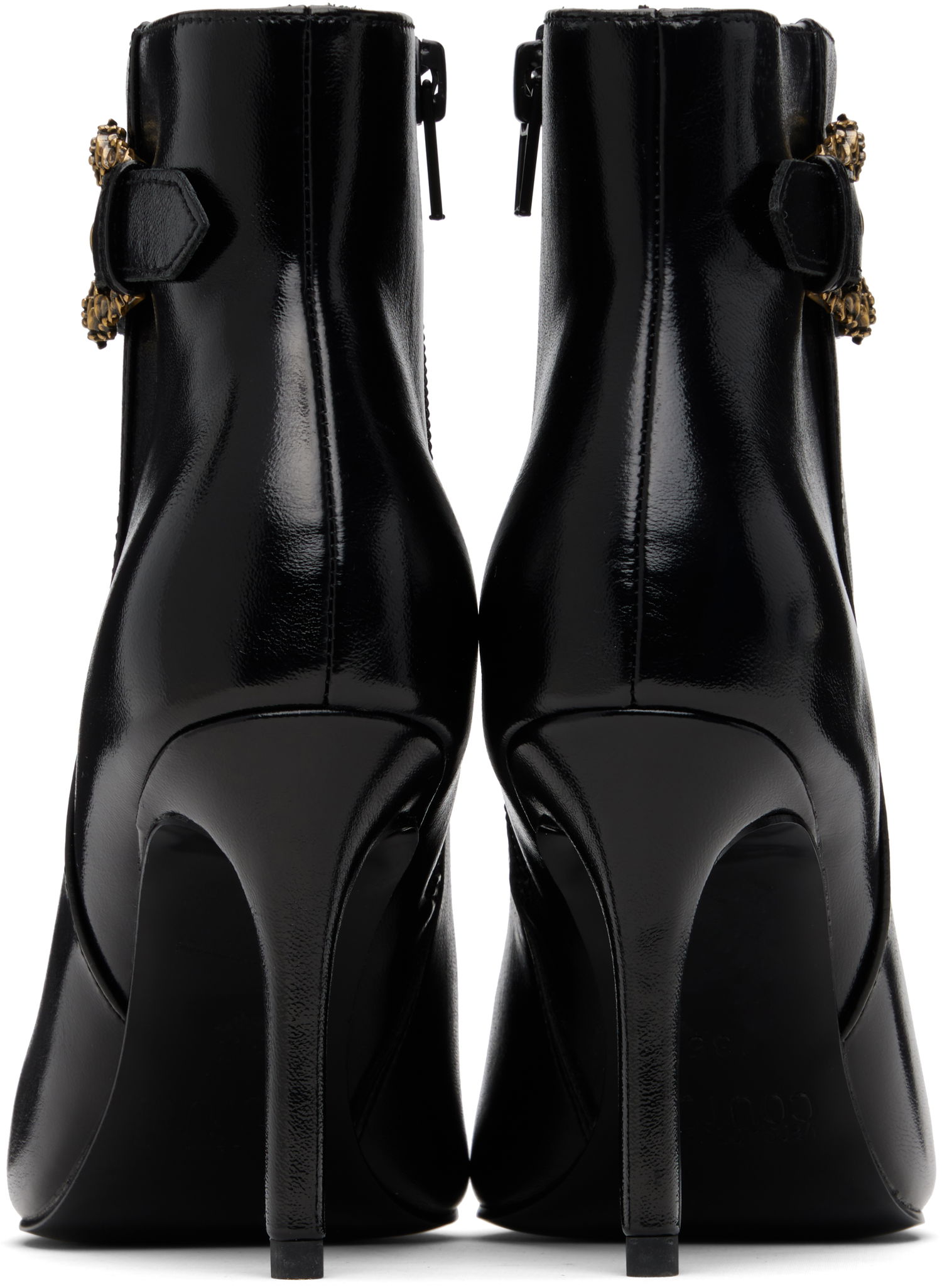 Кецове и обувки Versace Jeans Couture Logo Plaque Ankle Boots Черно | E79VA3S57_EZSC35, 1