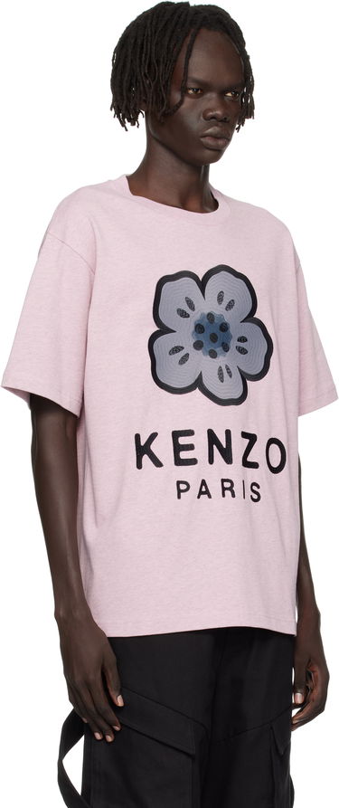 Тениска KENZO Kenzo Paris 'Boke Flower' Embroidered Oversized T-Shirt Розово | FF65TS4574SI, 1