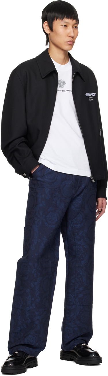 Яке бомбър Versace Versace Medusa Gallery Wool Blouson Jacket Черно | 1018846_1A13489, 3