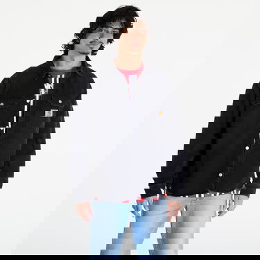 Яке Carhartt WIP Harvey Shirt Jac UNISEX Black Dark Used Wash Черно | I033346.894L, 0