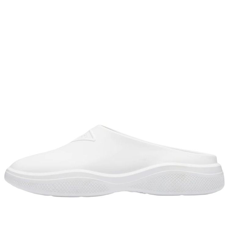 Кецове и обувки Prada Prada Foam Rubber Mules Бяло | 1S811M_3LKD_F0009_F_025